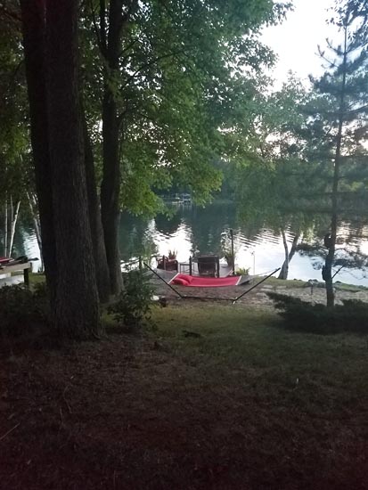 Hammock by the river