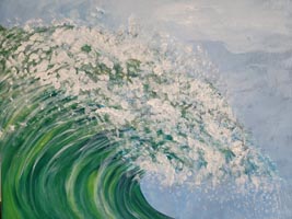 Big ocean wave